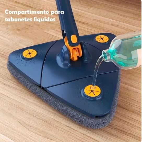 Limpador Triangular Mop 360° Exclusivo